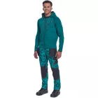 crv_0306013055006 NEURUM kapucnis kardigán petrol kék 3XL