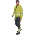 crv_0306014770001 SHELDON HV kapucnis kardigán sárga S