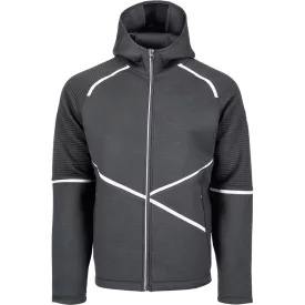 L-SURE CRAIG kapucnis kardigá fekete 4XL