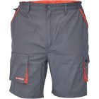 crv_0310000290058 DESMAN rövidnadrá szürke/narancssárg 58