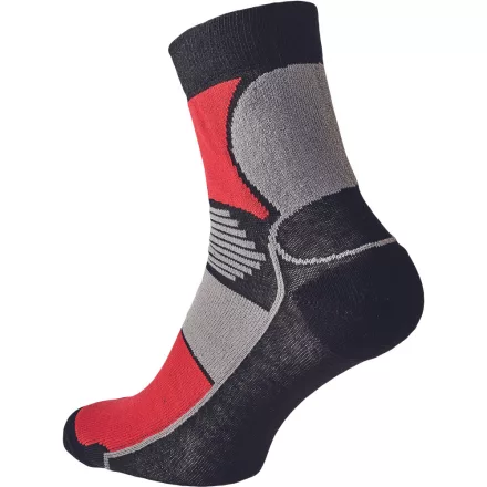 crv_0316004065745 KNOXFIELD BASIC zokni feket/piros 45/46