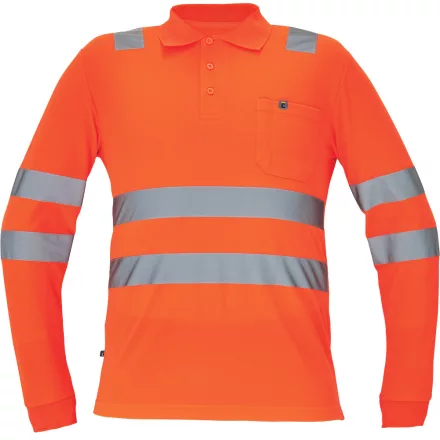 crv_0322000490001 LUGO HV póló hosszú ujjú narancssárga S