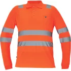 crv_0322000490008 LUGO HV póló hosszú ujj narancssárga 5XL