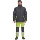 crv_0331003764006 MAX VIVO télikabát fekete/sárga 3XL