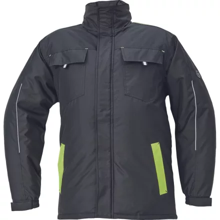 crv_0331003764007 MAX VIVO télikabát fekete/sárga 4XL