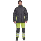 crv_0331003764007 MAX VIVO télikabát fekete/sárga 4XL