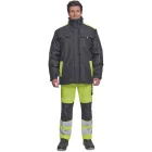 crv_0331003764007 MAX VIVO télikabát fekete/sárga 4XL