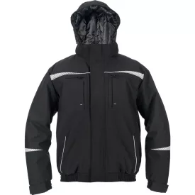 EMERTON STR téli pilóta dzseki fekete5XL