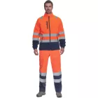 crv_0346000291006 SEVILLA HV polár pulóver naranc/navy 3XL