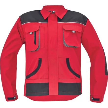 crv_03510022R4048 FF HANS kabát piros/antracit 48