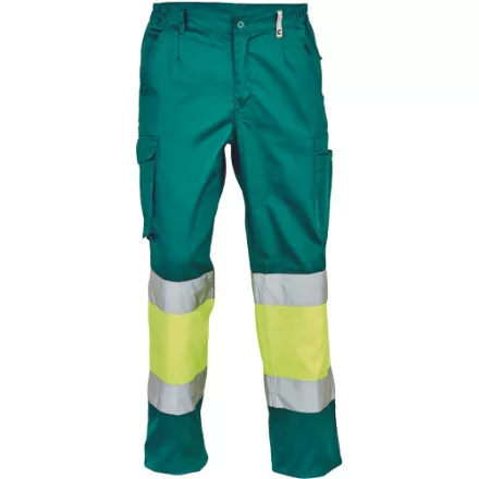 crv_03520008Y0056 BILBAO HV nadrág zöld/sárga 56