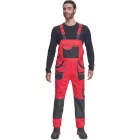 crv_03530033R4056 FF HANS mellesnadrág piros/antracit 56