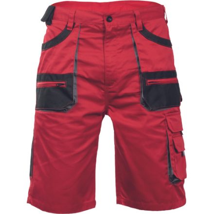 crv_0357000223054 CARL rövidnadrág piros-fekete 54