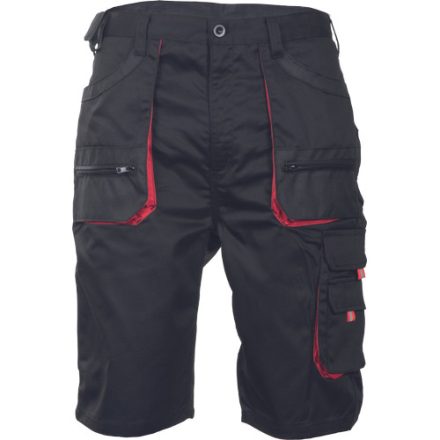 crv_0357000265052 CARL rövidnadrág fekete-piros 52