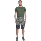 crv_03570008E5050 NEURUM CAMOU rövidnadrág olajzöld 50