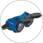 ARTILUX WELD kerek lencse zöld DIN6