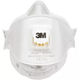 3M 9322+ FFP2 NR D Aura szelepes BLK