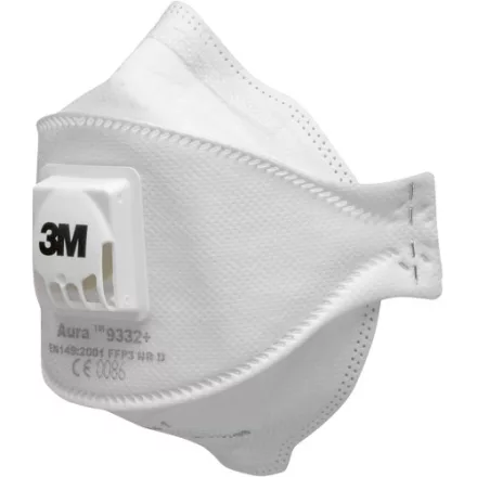 3M 9332+ Resp.FFP3 valve Aura BLK