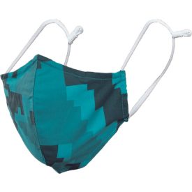 crv_0708000955999 NEURU CAMOU face mask petrol kék -