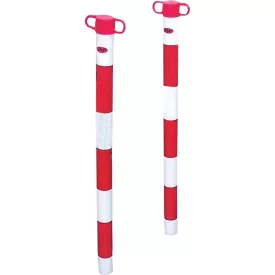   crv_9910004024999 JSP HDE100 lánckorlát oszlop piros/fehér