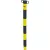 crv_9910004064999 JSP HDE100 lánckorlát oszlop fekete/sárg