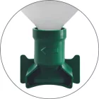 PLUM Fali tartó zöld 956430