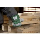 cvg_154L BŐRKESZTYŰ,SZÜRKE HASÍTÉK,DUPLA BŐR TENYÉR/ZÖLD VÁSZON_12