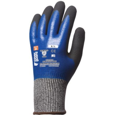 cvg_1CRFN11 EUROCUT 5 VÁGÁSBIZTOS, VÉGIG KÉK NITRIL + SANDY CSB RÉTEG_11