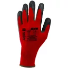 cvg_1LACE00008 EUROLITE 1LACE PIROS KESZTYŰ TENYERÉN FEKETE LATEX_08