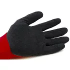 cvg_1LACE00009 EUROLITE 1LACE PIROS KESZTYŰ TENYERÉN FEKETE LATEX_09