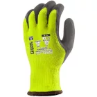 cvg_1LAFO09 EUROWINTER TÉLI SÁRGA KESZTYŰ, SZÜRKE LATEX TENYÉR_09