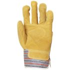 cvg_204 BŐRKESZTYŰ, SÁRGA MARHAHASÍTÉK/CSÍKOS VÁSZON,TENYÉRBÉLÉS_10