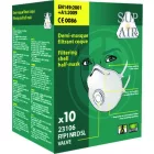 cvg_23106 FFP1SL NR D SZELEPES CSÉSZE FORMÁJÚ PORMASZK