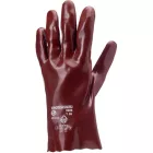cvg_3509 MÁRTOTT PVC KESZTYŰ, BORDÓ, SAV/LÚG/OLAJÁLLÓ, 27CM-ES_9