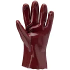 cvg_3509 MÁRTOTT PVC KESZTYŰ, BORDÓ, SAV/LÚG/OLAJÁLLÓ, 27CM-ES_9