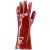 cvg_3635 MÁRTOTT PVC KESZTYŰ, BORDÓ, SAV/LÚG/OLAJÁLLÓ, 36CM_9