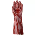 cvg_3640 MÁRTOTT PVC KESZTYŰ, BORDÓ, SAV/LÚG/OLAJÁLLÓ, 40CM_10
