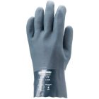 cvg_3718 MÁRTOTT POLIMER KESZTYŰ, ZÖLD, VEGYSZERÁLLÓ, 27CM_8