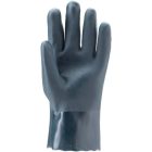 cvg_3719 MÁRTOTT POLIMER KESZTYŰ, ZÖLD, VEGYSZERÁLLÓ, 27CM_9