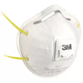   3M 8812 FFP1S RÉSZECSKESZŰRŐ SZELEPES FÉLÁLARC, 240 DB/KRT