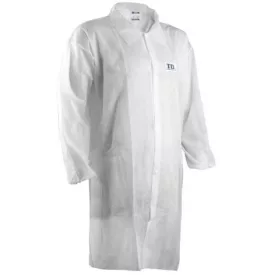 cvg_41103 SPP POLYPRO FEHÉR KÖPENY ZSEB NÉLKÜL_L