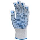 cvg_4350 KÖTÖTT PES/PAMUT FEHÉR KESZTYŰ, KÉT OLDALON PIROS PETTYEK_7