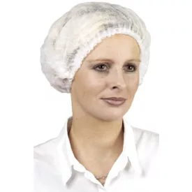 cvg_45620 POLIPROPILÉN CSÍKSAPKA - FEHÉR  DOBOZ 100