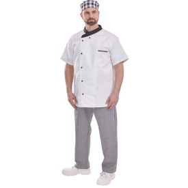 cvg_45920 SZAKÁCSKABÁT RÖVID UJJÚ_XS