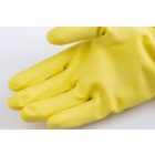 cvg_5030 HTG SÁRGA GUMIKESZTYŰ, 30CM/0,5MM, PAMUTBOLYHOZOTT BELSŐ_XL