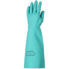   cvg_5538 MÁRTOTT ZÖLD NITRIL KESZTYŰ, VEGYSZERÁLLÓ, 45CM/0,56MM_8