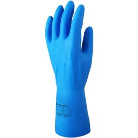   cvg_5557 NITRIL KÉK VEGYSZERÁLLÓ KESZTYŰ,32CM/0,22MM,SIMA BELSŐ_7