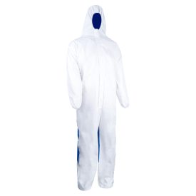 COVERPRO 5MS40 OVERALL KÉK/FEHÉR, MIKROPORÓZUS_ L