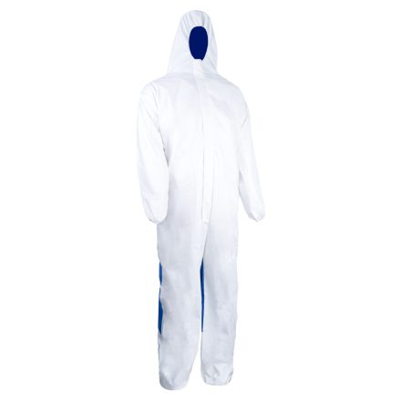 COVERPRO 5MS40 OVERALL KÉK/FEHÉR, MIKROPORÓZUS_ 2XL