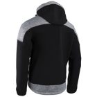 cvg_5BAN01000L BANJO FEKETE/SZÜRKE SOFTSHELL DZSEKI, NARANCS CIPZÁR_L